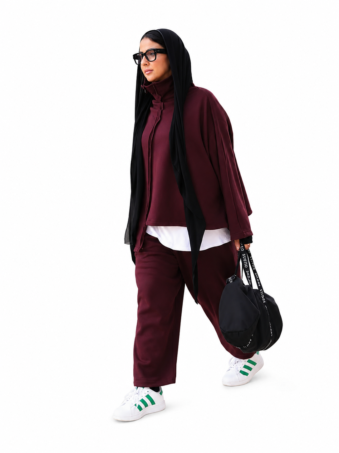 N&N Maroon Winter Set