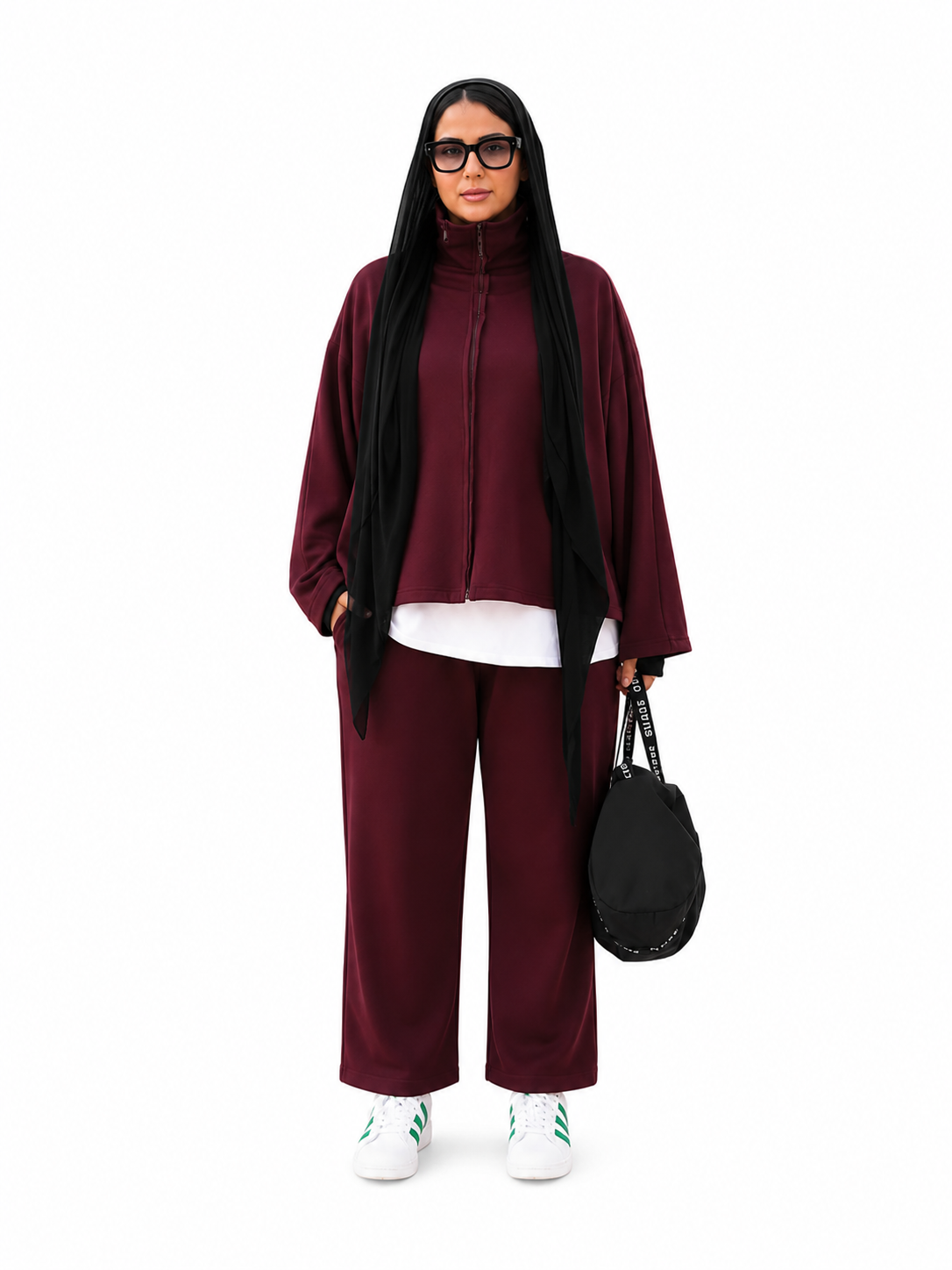 N&N Maroon Winter Set
